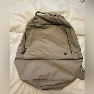 lululemon unisex Taupe Backpack